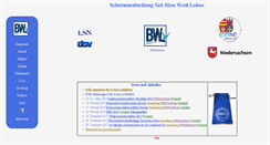 Desktop Screenshot of bwl-schwimmen.de
